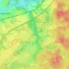 Mappa topografica Oerbke, altitudine, rilievo