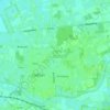 Mappa topografica Gerner, altitudine, rilievo