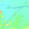 Mappa topografica Yiyili, altitudine, rilievo