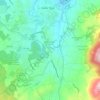 Mappa topografica Merouços, altitudine, rilievo