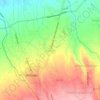 Mappa topografica Dagatan, altitudine, rilievo