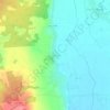 Mappa topografica Ban Den, altitudine, rilievo