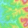 Mappa topografica San Martino al Vento, altitudine, rilievo