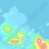 Mappa topografica Paniman, altitudine, rilievo