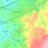 Mappa topografica Knave-Go-By, altitudine, rilievo