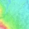 Mappa topografica Magny, altitudine, rilievo