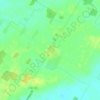Mappa topografica Wartburg, altitudine, rilievo