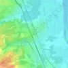 Mappa topografica Les Broustey, altitudine, rilievo