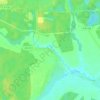 Mappa topografica Мыза, altitudine, rilievo