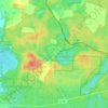 Mappa topografica Neuthymen, altitudine, rilievo