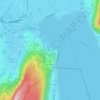 Mappa topografica La Puya, altitudine, rilievo