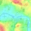 Mappa topografica La Pitoulais, altitudine, rilievo