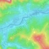 Mappa topografica Golik, altitudine, rilievo
