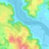 Mappa topografica Rassaim, altitudine, rilievo