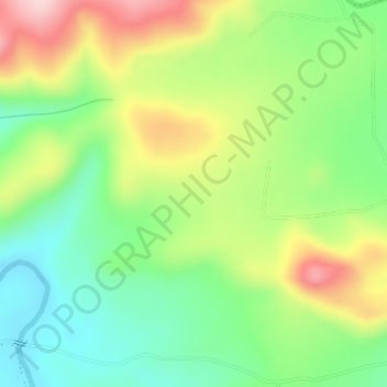 Mappa topografica Somme, altitudine, rilievo