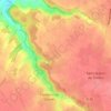 Mappa topografica La Boffetière, altitudine, rilievo