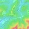 Mappa topografica Jatinga, altitudine, rilievo