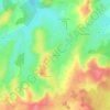 Mappa topografica La Brosse, altitudine, rilievo