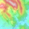 Mappa topografica Kocaoğlanlı, altitudine, rilievo