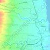 Mappa topografica Tinacla-an, altitudine, rilievo