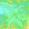 Mappa topografica Wiednitz, altitudine, rilievo