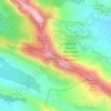 Mappa topografica Llaurí, altitudine, rilievo