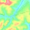 Mappa topografica Pirambóia, altitudine, rilievo