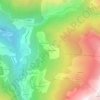 Mappa topografica Le Planay Dessus, altitudine, rilievo