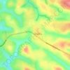 Mappa topografica Kalaldi, altitudine, rilievo