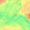 Mappa topografica Reinberg, altitudine, rilievo