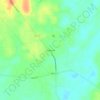Mappa topografica Deadwood, altitudine, rilievo