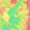 Mappa topografica Puy Nachet, altitudine, rilievo