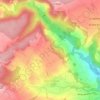 Mappa topografica Les Voëttes, altitudine, rilievo
