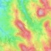 Mappa topografica Épalle, altitudine, rilievo
