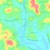 Mappa topografica Kalikavu, altitudine, rilievo