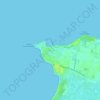 Mappa topografica L'Herbaudière, altitudine, rilievo