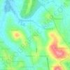 Mappa topografica Kisimu, altitudine, rilievo
