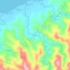Mappa topografica Nabaoy, altitudine, rilievo