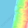 Mappa topografica Tangbo, altitudine, rilievo