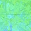 Mappa topografica River Chase, altitudine, rilievo