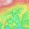 Mappa topografica Contrà Pozza, altitudine, rilievo