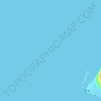 Mappa topografica Port Townsend, altitudine, rilievo