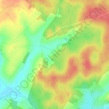 Mappa topografica Les Grandes Rousses, altitudine, rilievo