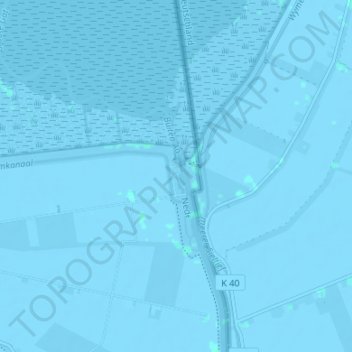 Mappa topografica Nieuwe Statenzijl, altitudine, rilievo