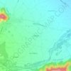 Mappa topografica Campagnole, altitudine, rilievo