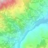 Mappa topografica Curatico San Rocco, altitudine, rilievo