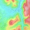 Mappa topografica Voichey, altitudine, rilievo