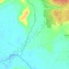 Mappa topografica Matamala, altitudine, rilievo