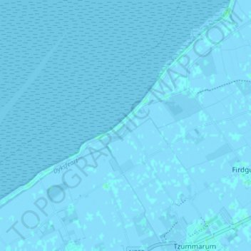 Mappa topografica Koehool, altitudine, rilievo