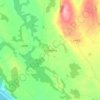 Mappa topografica Coolderry, altitudine, rilievo